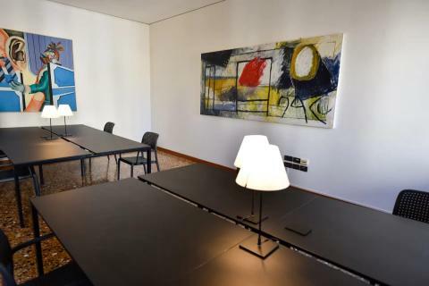 Sala studio con sede a Palazzo Nagliati
